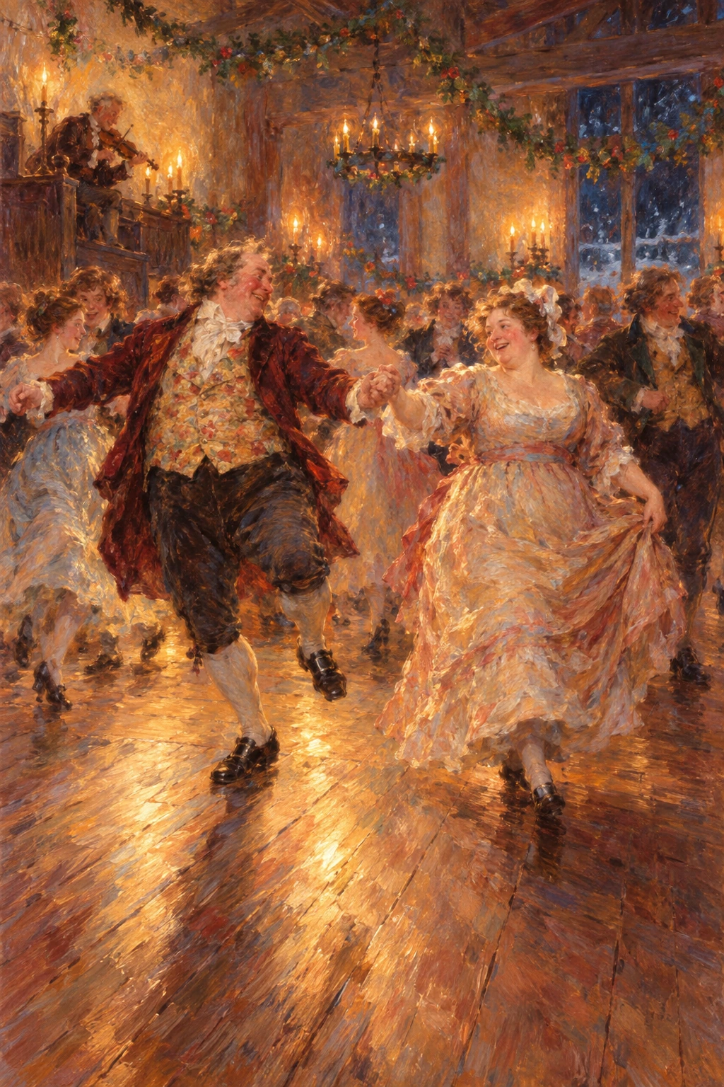 Fezziwig’s dance.